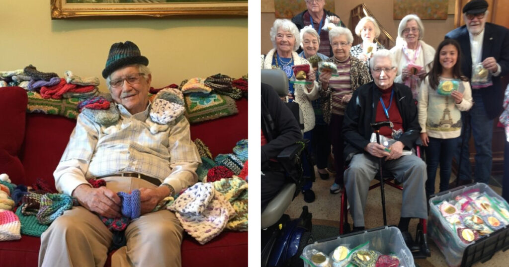 “An Elderly Gentleman Spreads Love: Learning to Knit for Precious Preemie Caps”